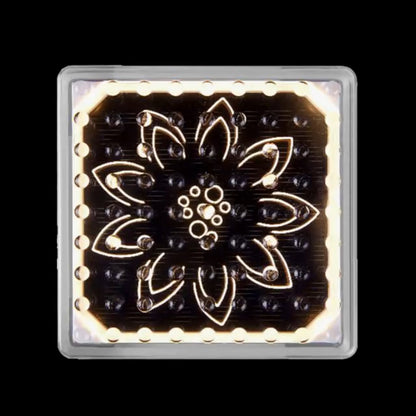 Solar LED Light Interlock Brick